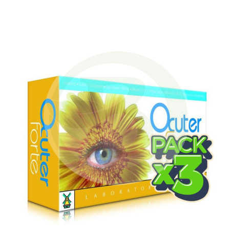 Pack 3x Ocuter Forte 45 Cápsulas Tegor
