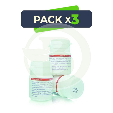 Pack 3x Tegorsal 10 20Gr. Tegor