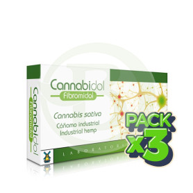 Pack 3x Fibromidol 40 Cápsulas Tegor