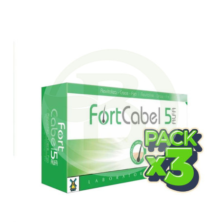 Pack 3x Fortcabel 5 Alfa 60 Cápsulas Tegor