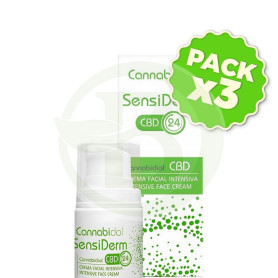 Pack 3x Cannabidol Sensiderm 50Ml Tegor