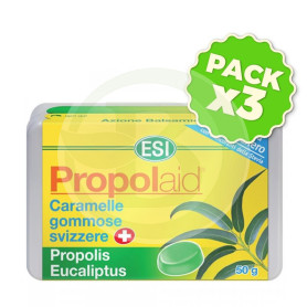 Pack 3x Propolaid Pastilla Blanda Eucalipto 50Gr. ESI - Trepat Diet