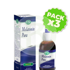 Pack 3x Melatonina Drops 50Ml. Sem Erbe Notte 1.9Mg. ESI - Dieta Trepat