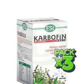 Pack 3x Karbofin Forte 60 Cápsulas ESI - Trepat Diet