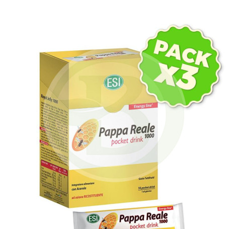 Pack 3x Jalea Real 1000 Laboratorios ESI