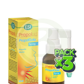 Pack 3x Propolaid Propolgola Spray Oral Sin Alcohol 20Ml. ESI - Trepat Diet