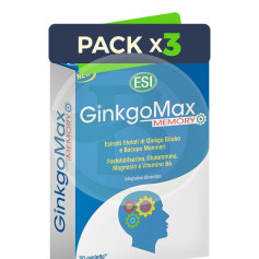Pack 3x Ginkgomax Memory 30 Comprimidos Esi
