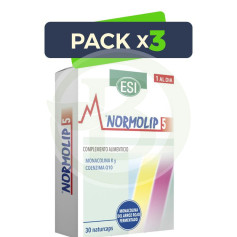 Pack 3x Normolip 5 30 Capsulas Esi