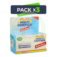 Pack 3x Multi Complex Adultos 30 Comprimidos Esi