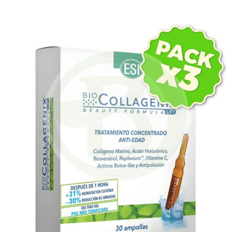 Pack 3x Collagenix 30 Ampollas Esi