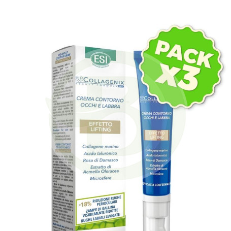 Pack 3x Collagenix Contorno De Ojos 15Ml Esi