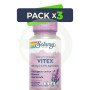 Pack 3x Vitex (Sauzgatillo) 60 Cápsulas Solaray