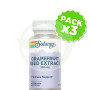 Pack 3x Grapefruit Seed 250Mg. 60 Cápsulas Solaray