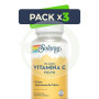 Pack 3x Non Acid Vitamina C 227Gr. Solaray