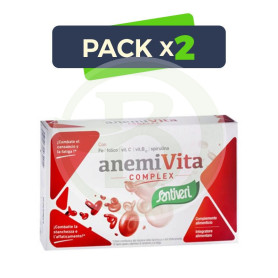 Pack 2x Anemivita Complex 40 Cápsulas Santiveri