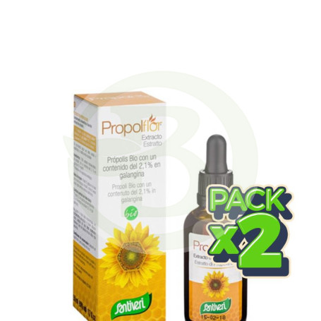 Pack 2x Propolflor Extracto Bio 50Ml. Santiveri