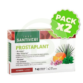 Pack 2x Prostaplant Serenpro 40 Cápsulas Santiveri