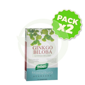 Pack 2x Ginkgo 40 Cápsulas Santiveri