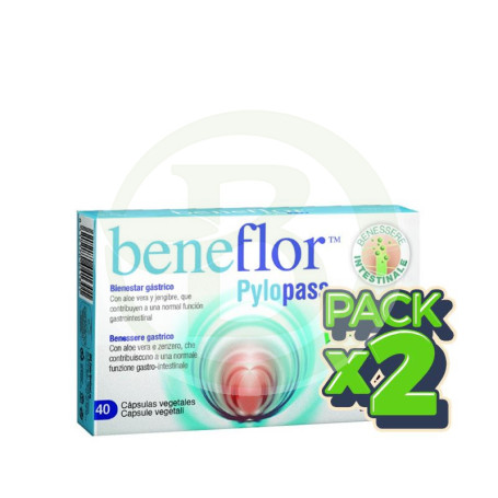 Pack 2x Beneflor Pylopass Capsulas 15Gr. Santiveri