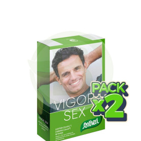 Pack 2x Vigor Sex 24 Comprimidos Santiveri