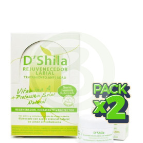 Pack 2x Rejuvenecedor Labial Hierbabuena 15Ml. Shila