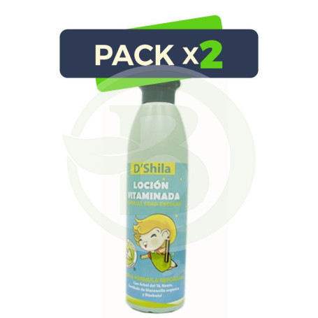 Pack 2x Loción Vitaminada Escolar 250Ml Shila