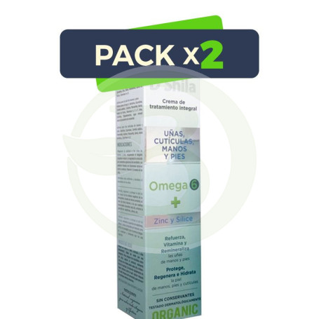 Pack 2x Crema de Manos, Uñas y Pies 250Ml. Shila