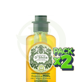 Pack 2x Champú Proteico De Miel 300Ml. Shila
