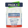 Pack 2x Vitamina D 400UI Lamberts