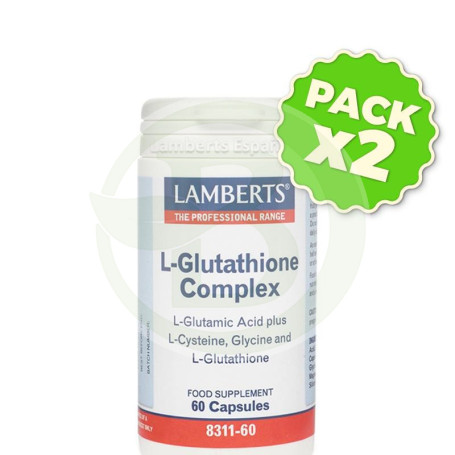 Pack 2x L-Glutationa Complex Lamberts