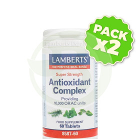 Pack 2x Complejo de Antioxidantes Alta Potencia Lamberts