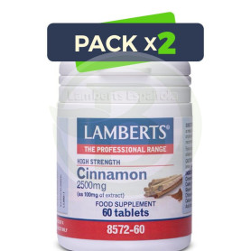 Pack 2x Canela 2500Mg. Lamberts