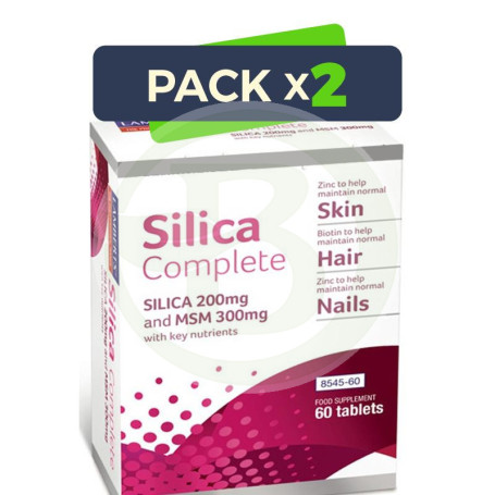 Pack 2x Silica Complete 60 Cápsulas Lamberts