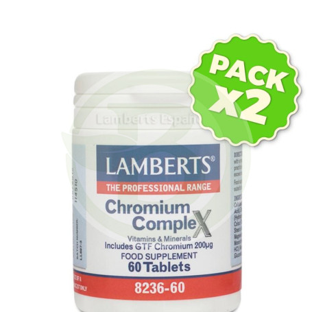 Pack 2x Complejo de Cromo Lamberts