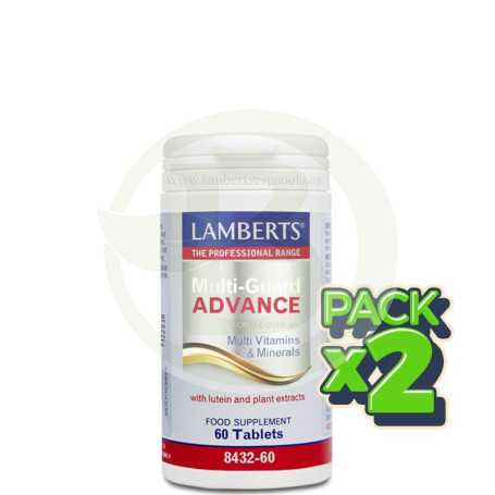 Pack 2x Multi Guard Advance 60 Tabletas Lamberts
