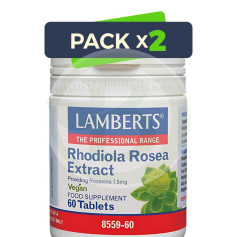 Pack 2x Rhodiola Rosea 250Mg 60 Comprimidos Lamberts
