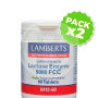 Pack 2x Lactase Enzyme 9000Fcc 60 Tabletas Lamberts