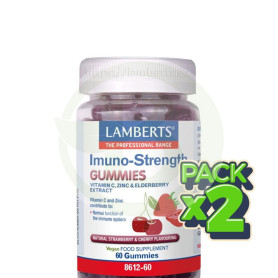 Pack 2x Inmuno-Strenght 60 Gominolas Lamberts