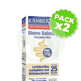 Pack 2x Biome Balance Everyday Ultra (Diario Ultra) 30 Cápsulas Lamberts