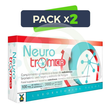 Pack 2x Neurotrom Cir 28 Cápsulas Tegor