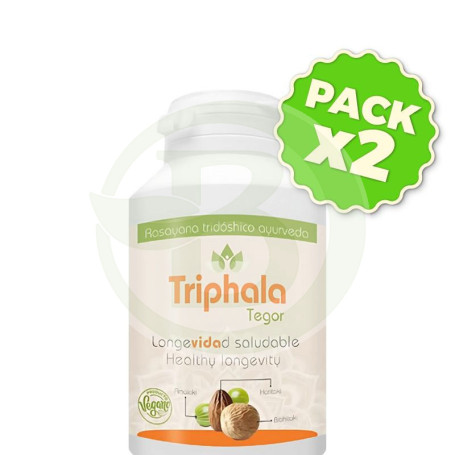 Pack 2x Triphala 60 Cápsulas Tegor