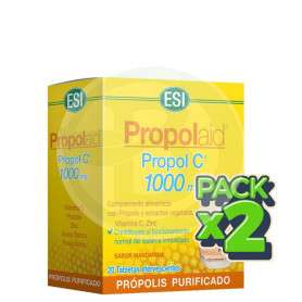 Pack 2x Propolaid Propol C 20 Tabletas ESI - Trepat Diet