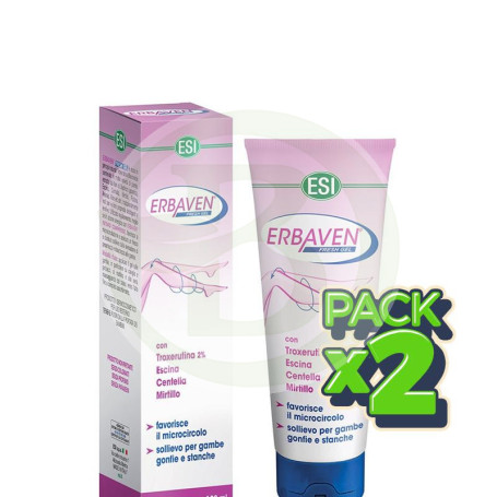 Pack 2x Erbaven Fresh Gel 100Ml. Esi