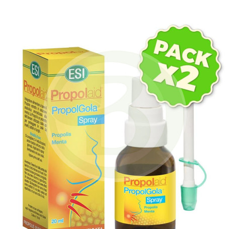 Pack 2x Propolaid Propolgola Spray Oral Sin Alcohol 20Ml. ESI - Trepat Diet