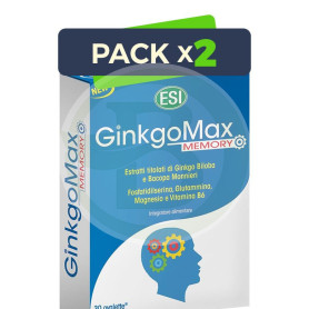 Pack 2x Ginkgomax Memory 30 Tabletas Esi