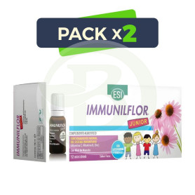 Pack 2x Immunilflor Junior Mini Drink 12 Viales Esi
