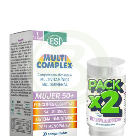 Pack 2x Multicomplex Mujer 50+ 30 Comprimidos Esi