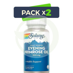 Pack 2x Evening Primrose Oil 90 Pérolas Solaray