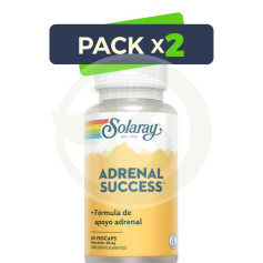 Pack 2x Adrenal Success Solaray 60 cápsulas