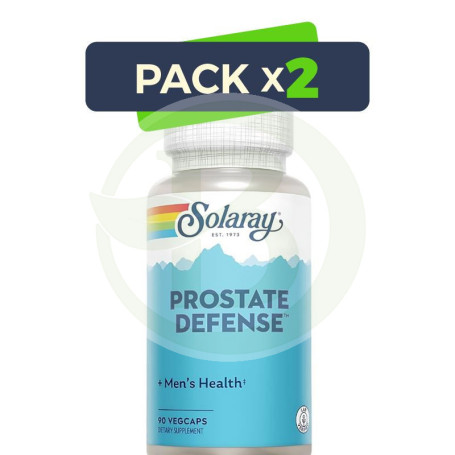 Pack 2x Prostate Defense 90 Cápsulas Solaray